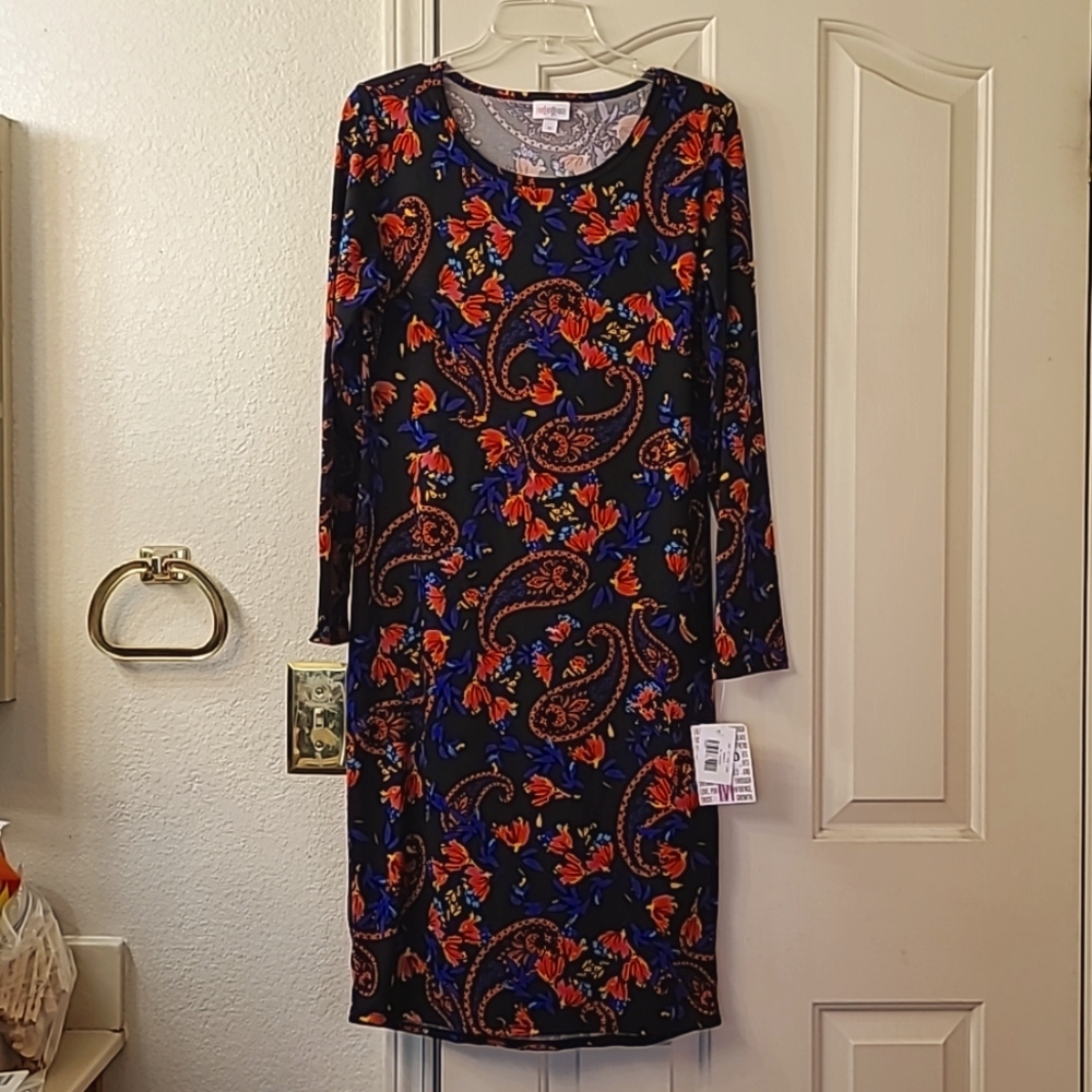 LulaRoe Debbie dress, size Med, NWT